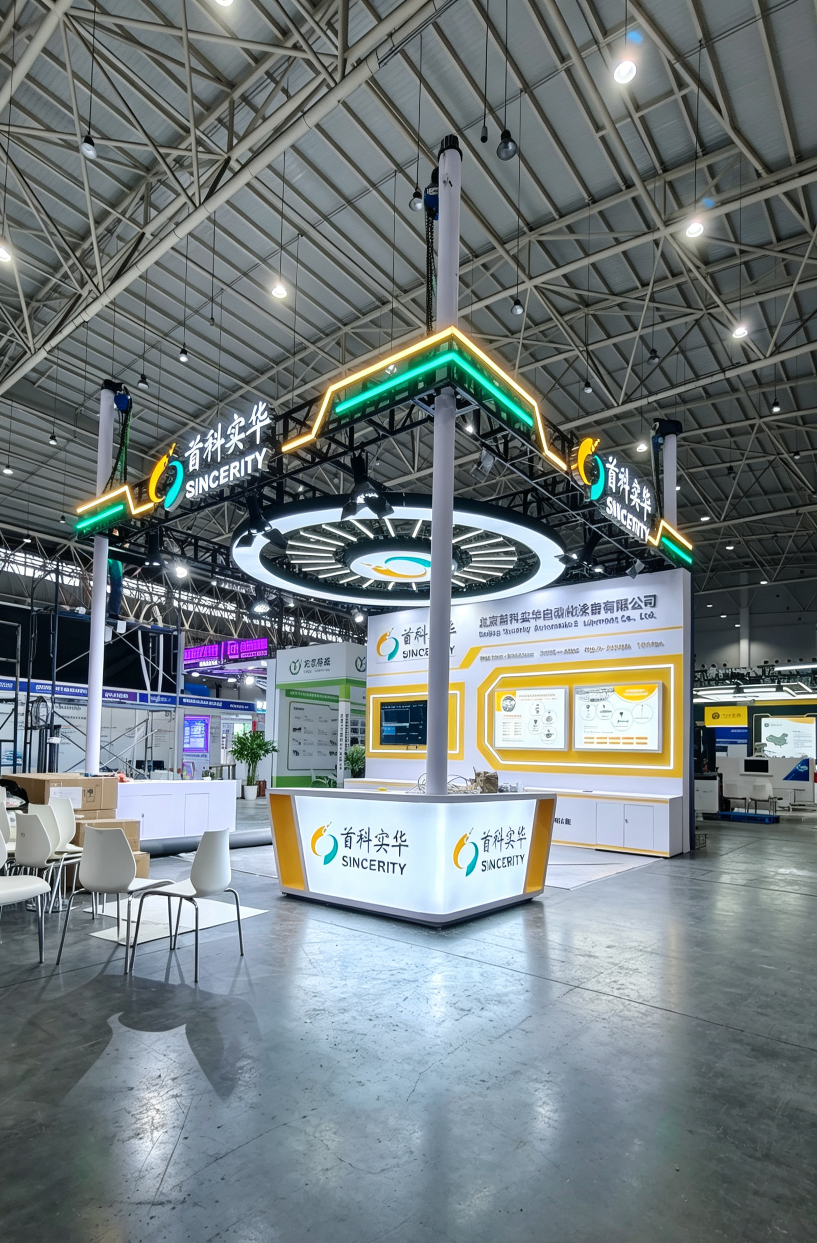 展台上的颜色，为什么和屏幕上看的不一样